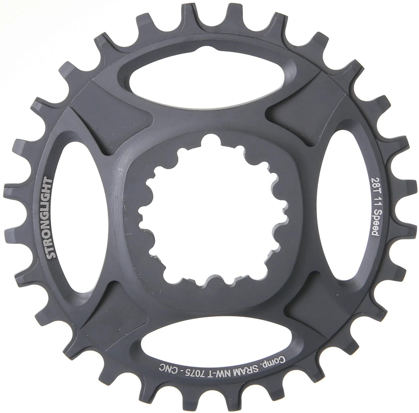 Stronglight kettingblad ht3 chain ring strongl.ht3 30t inner alu black