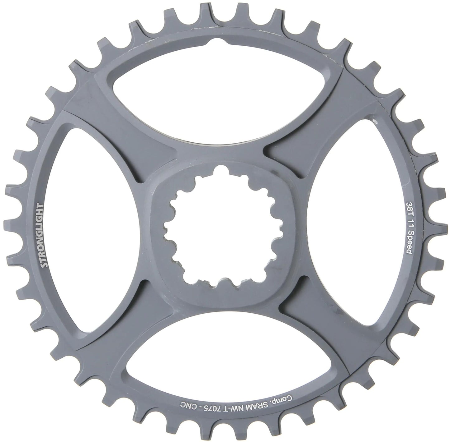 Stronglight kettingblad ht3 chain ring strongl.ht3 38t inner alu black