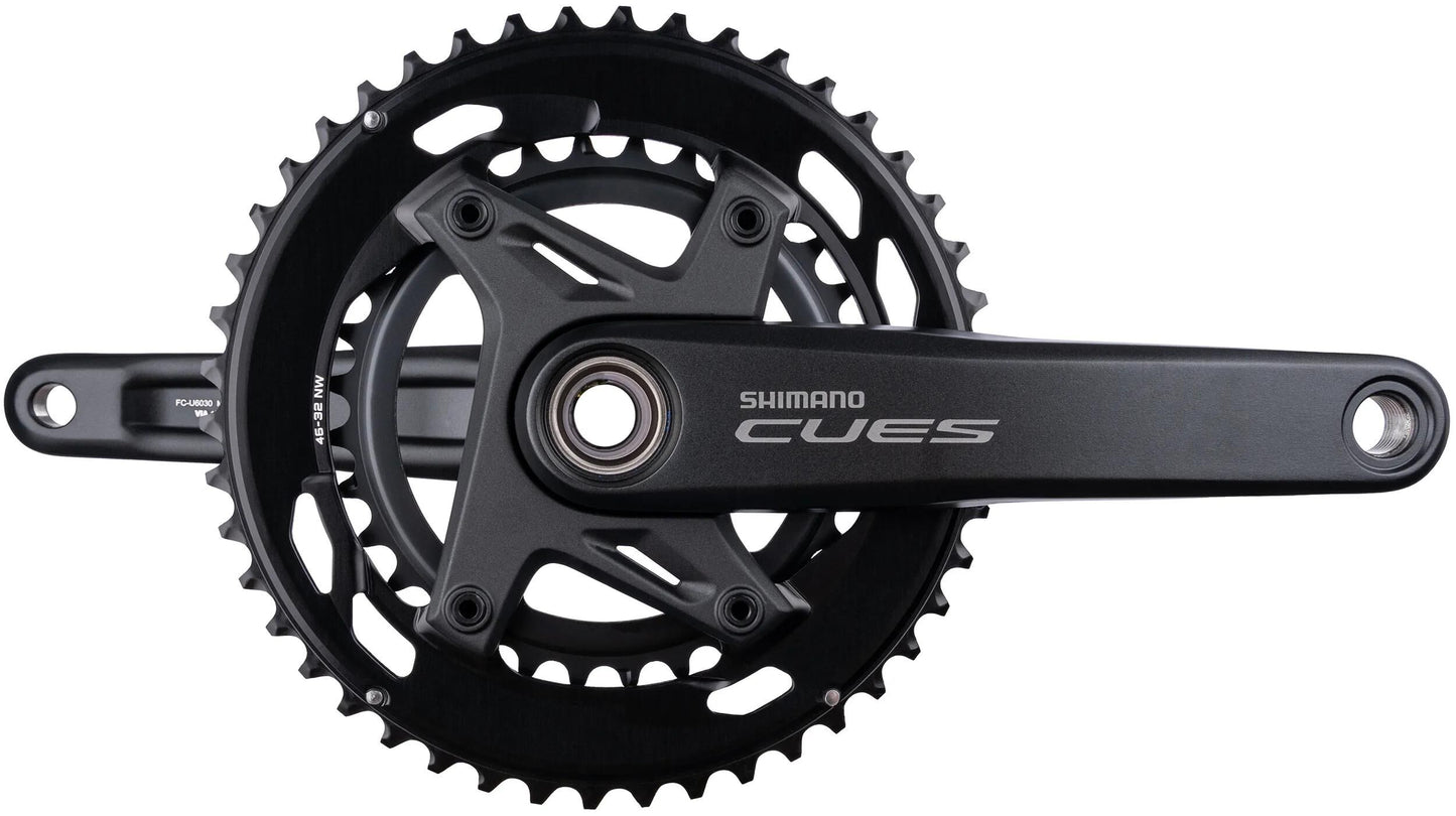Juego de bielas Shimano cues fc-u6030-2 shim.krg u6030-2 46 32 175 sw 9 10f