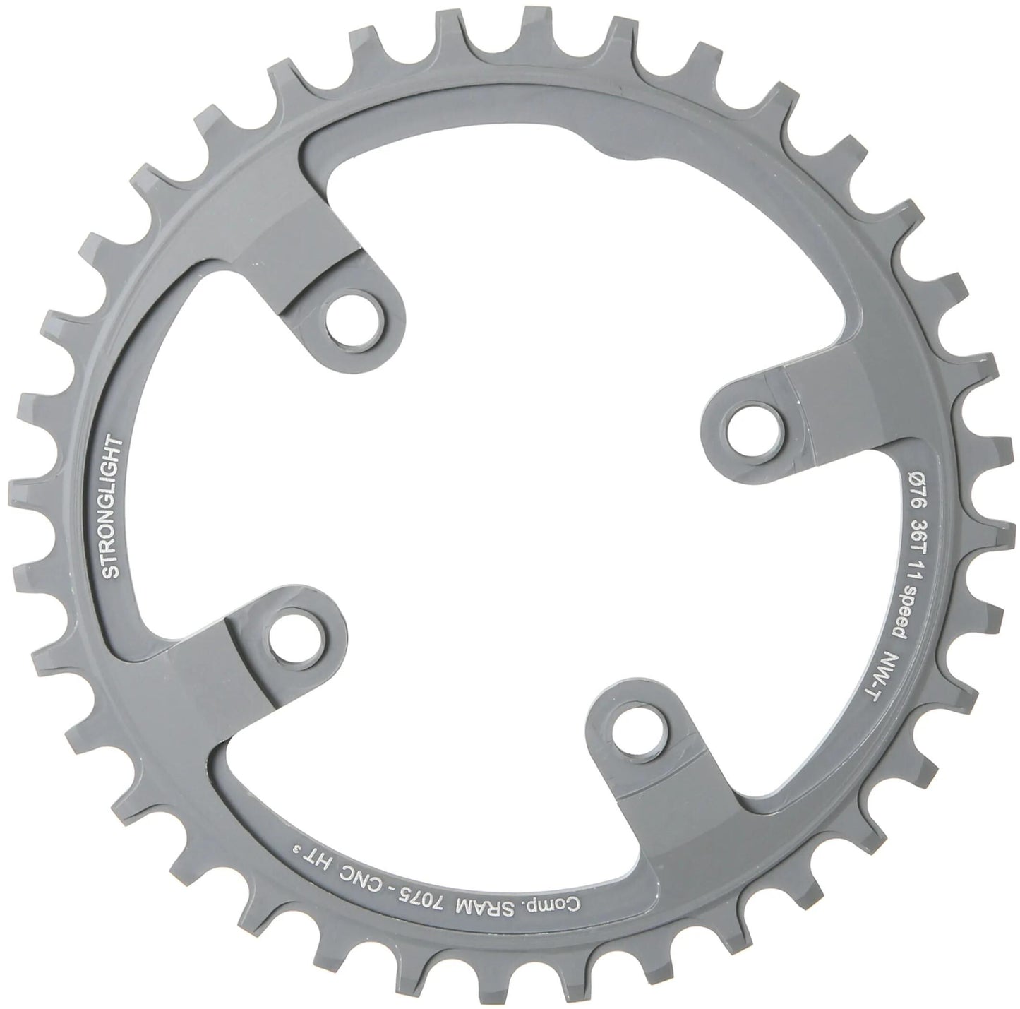 Stronglight kettingblad ht3 chain ring strongl. ht3 36t inner alu black