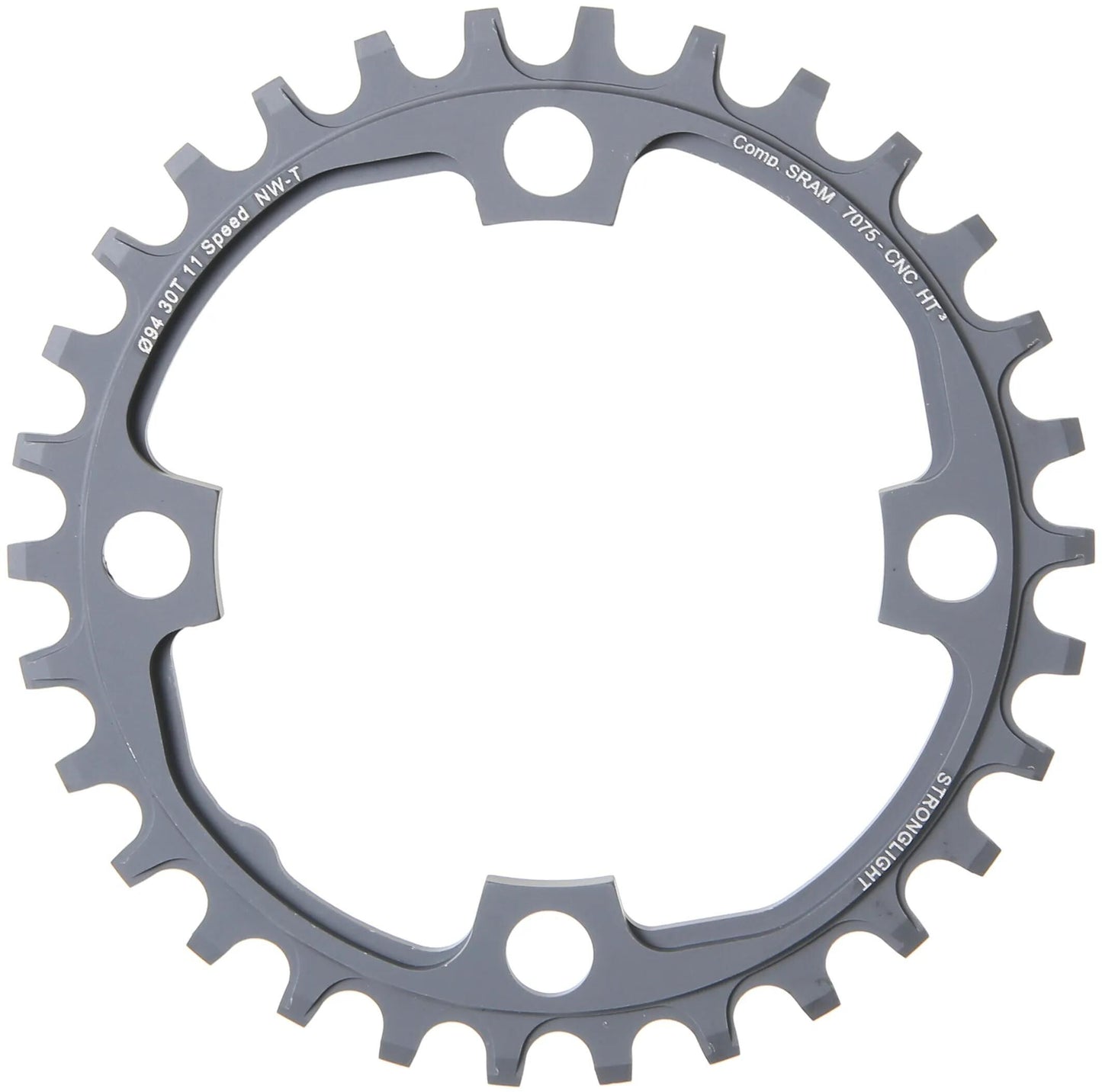 Stronglight kettingblad ht3 chain ring strongl. ht3 30t inner alu black