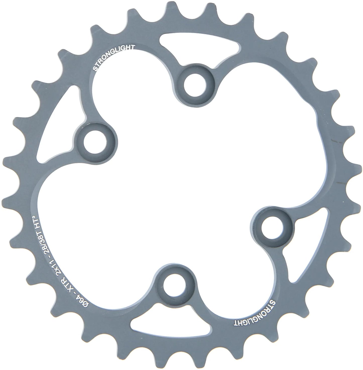 Stronglight kettingblad ht3 chain ring strongl. ht3 28t.,f.xtr fc-m9000 9020
