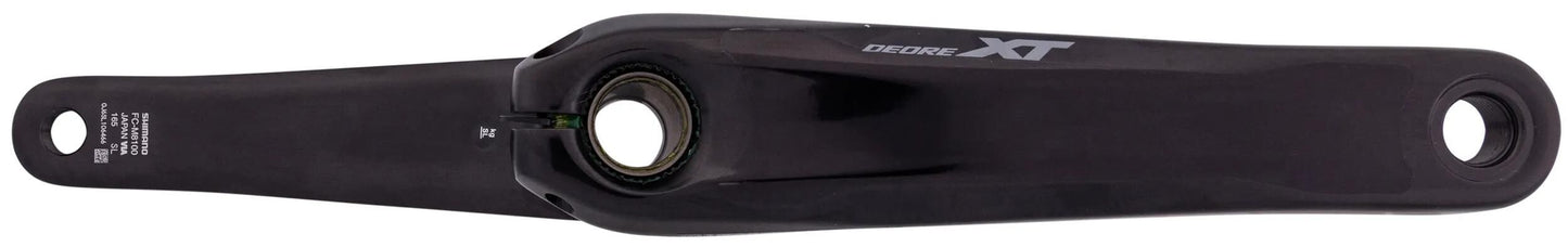 Shimano crankstel deore xt fc-m8100 crank arm set shim. fc-m8100 165mm