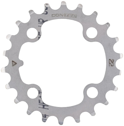 Contec kettenblatt c.drive ct chain ring c.drive 22t 64mm silver