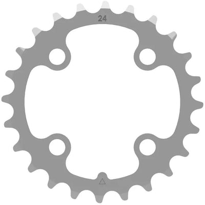 Contec kettenblatt c.drive ct chain ring c.drive 24t 64mm silver
