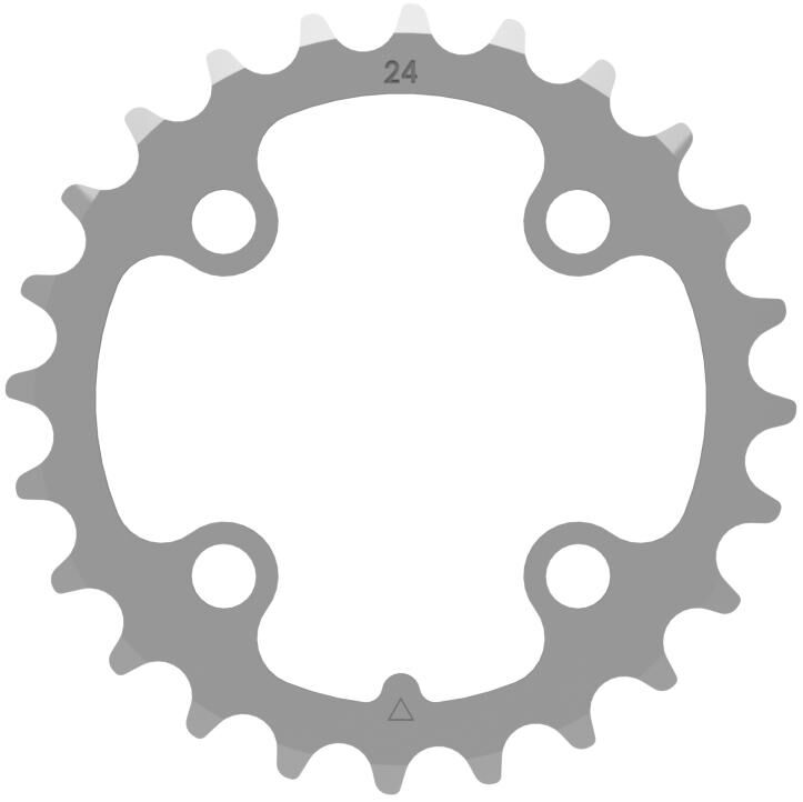 Anello a catena CT Contec C. Drive 24T 64mm argento