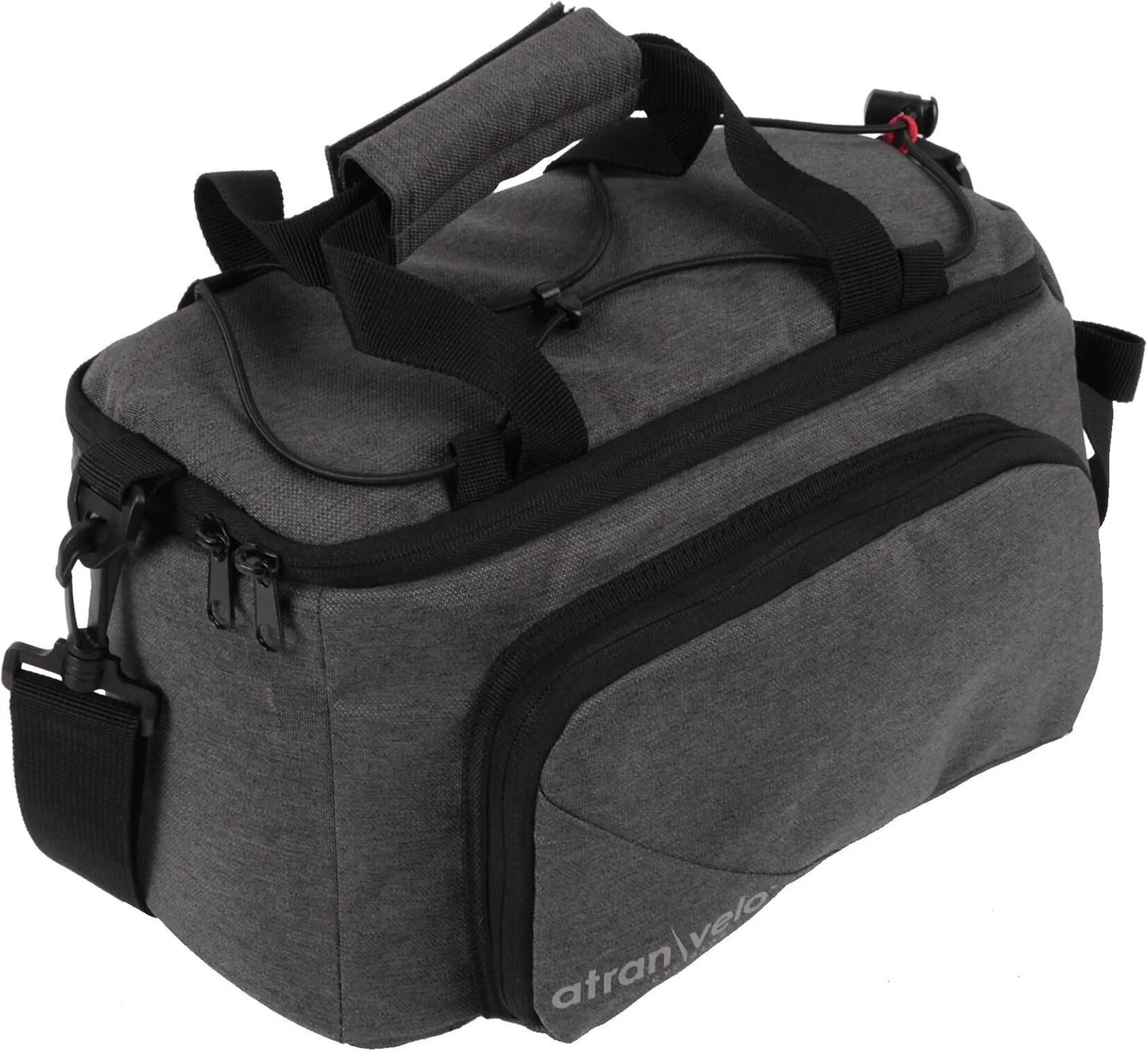 Borsa portapacchi Atranvelo zap avs borsa bauletto at.velo zap avs grigio nero