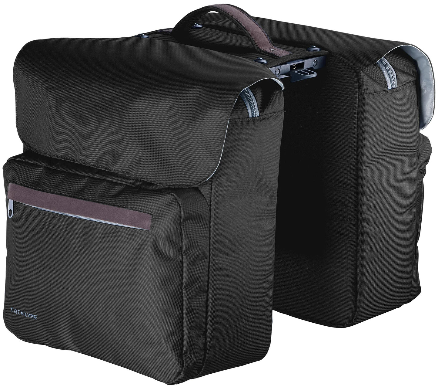 Racktime dubbele tas ture double bag ture carbon black