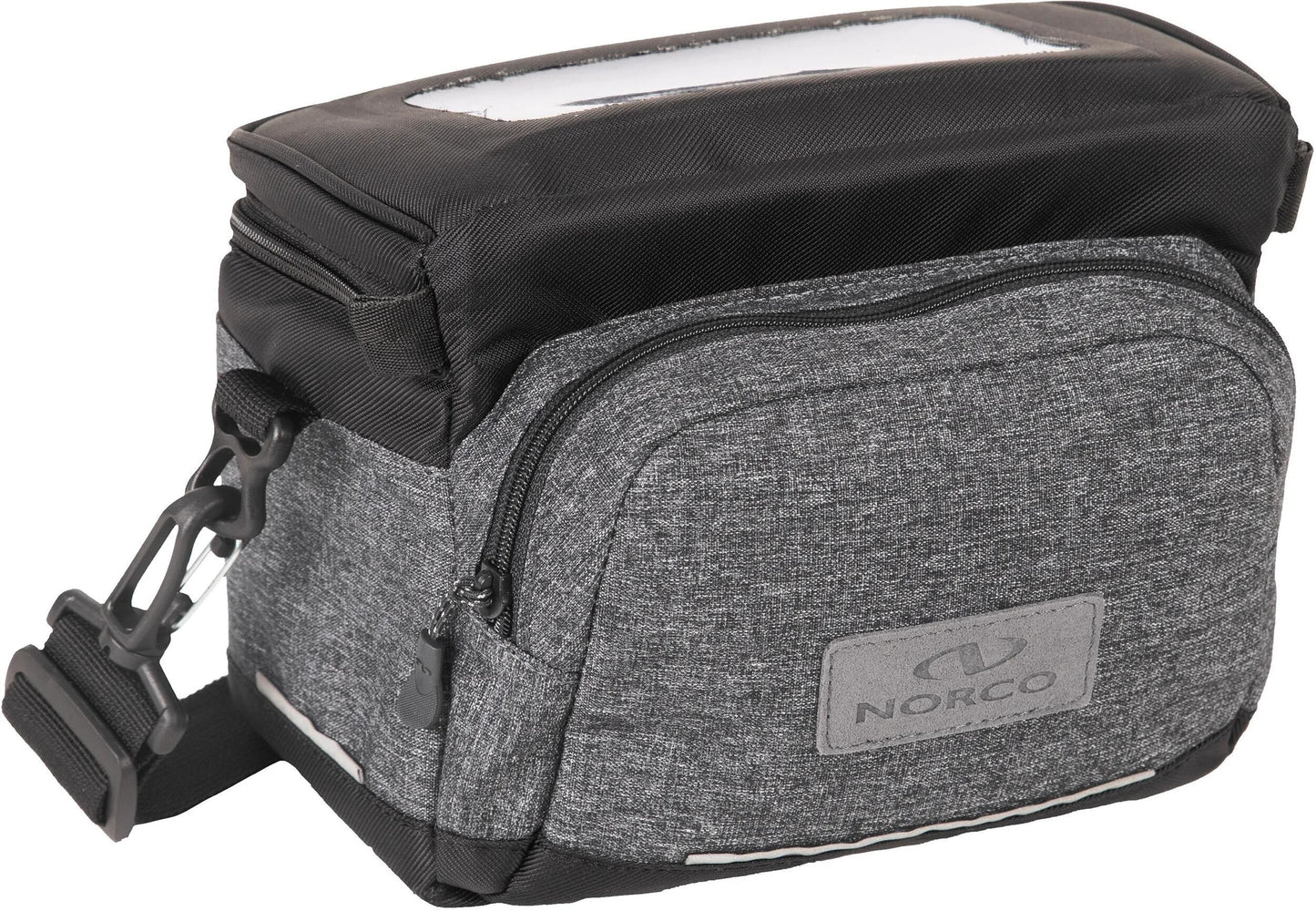 Borsa per manubrio Norco Ashby Grey Nero