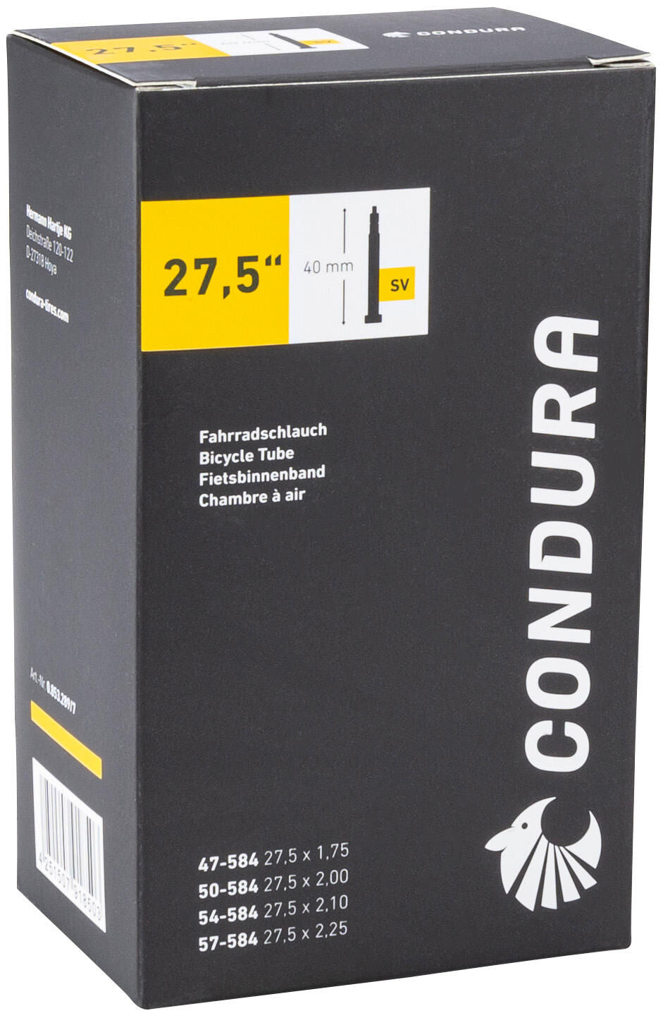 Condura Inner Tube - 27.5