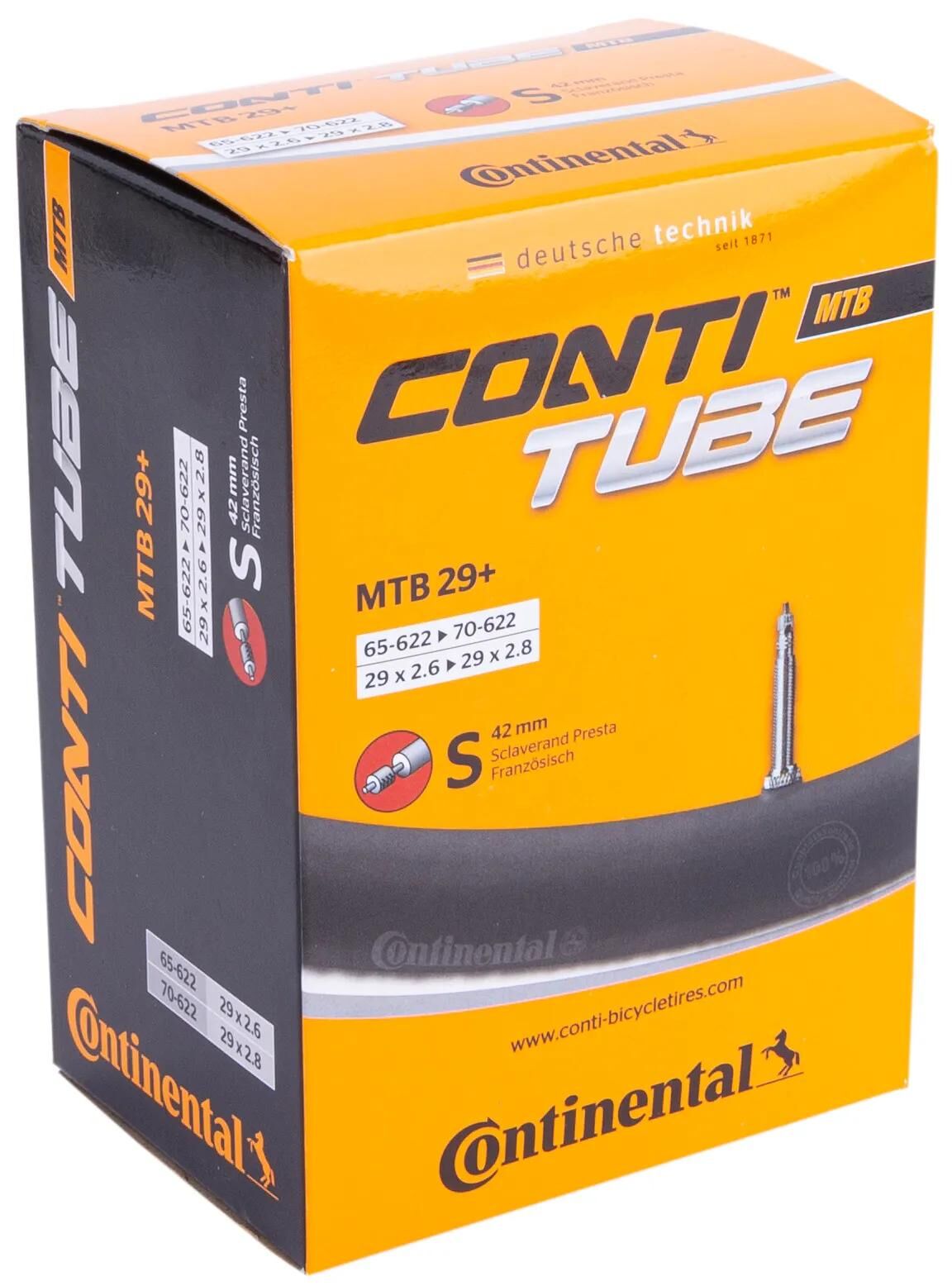 Tubo continental Conti MTB 29 DH SV 42 mm