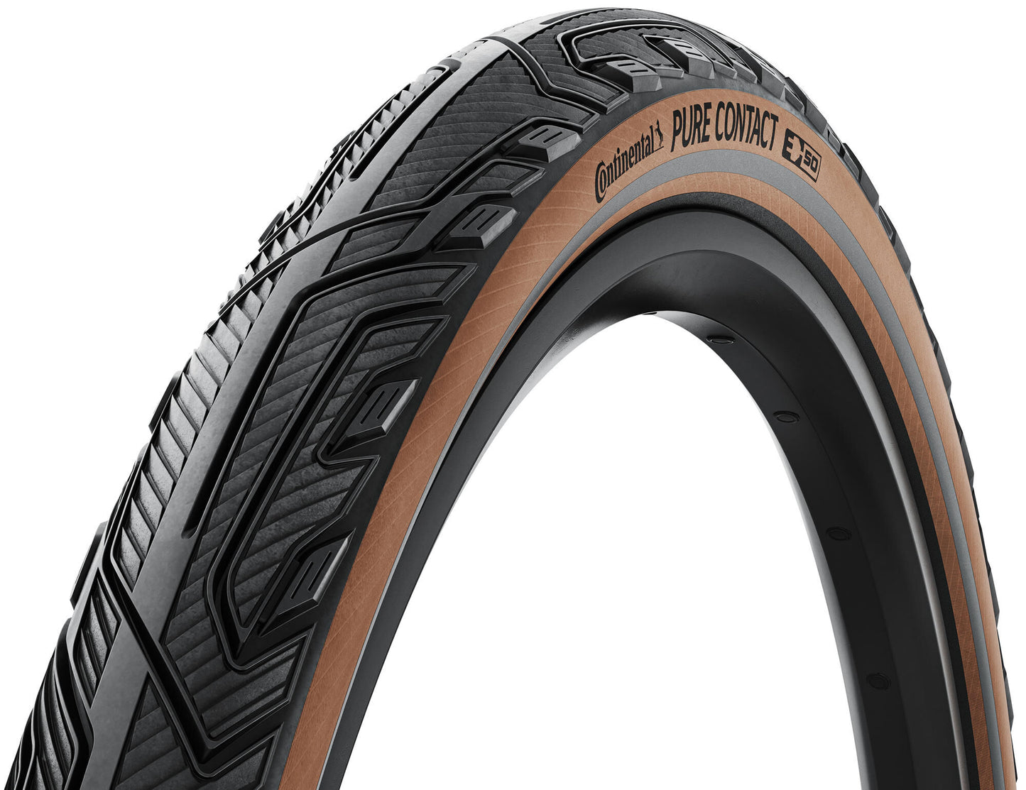 Continental Tire Conti Pure Contacto 60-584 BL Reflex de café