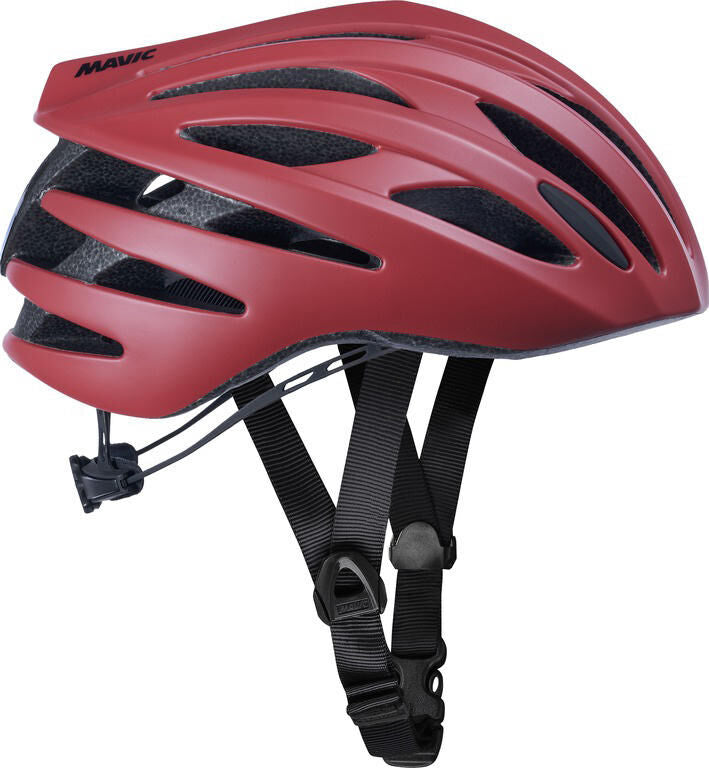 Casco mavico aksio elite l haute rosso