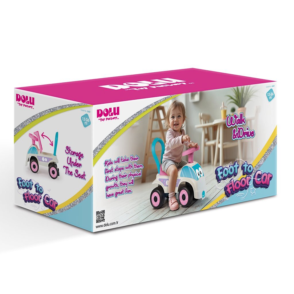 Dolu Walking Auto Rosa bianco