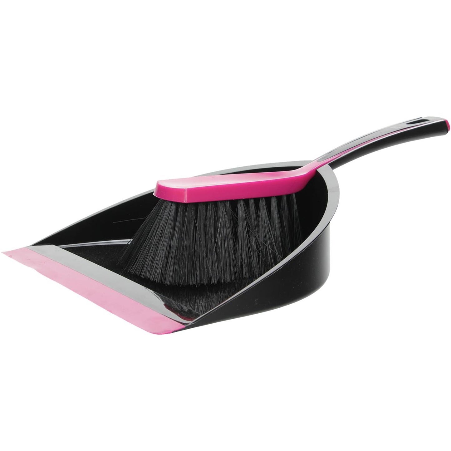 Set spazzatrice Sorbo grande nero rosa