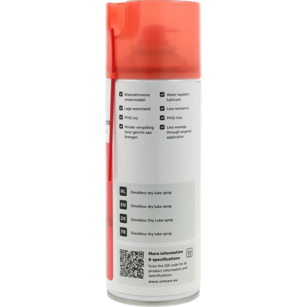 Simson lubricante dry lube cambio spray 400ml
