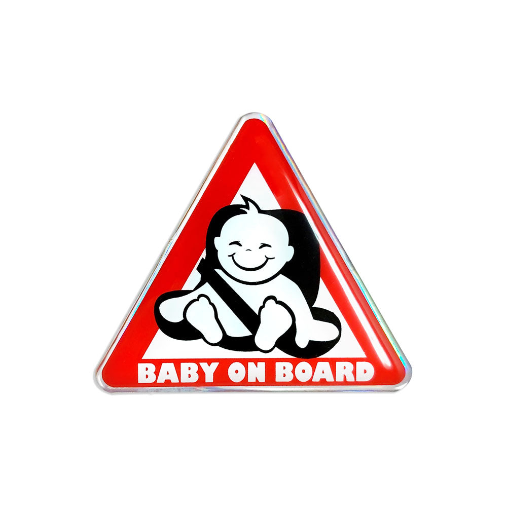 Baby a bordo sulla sedia 3D adesivo