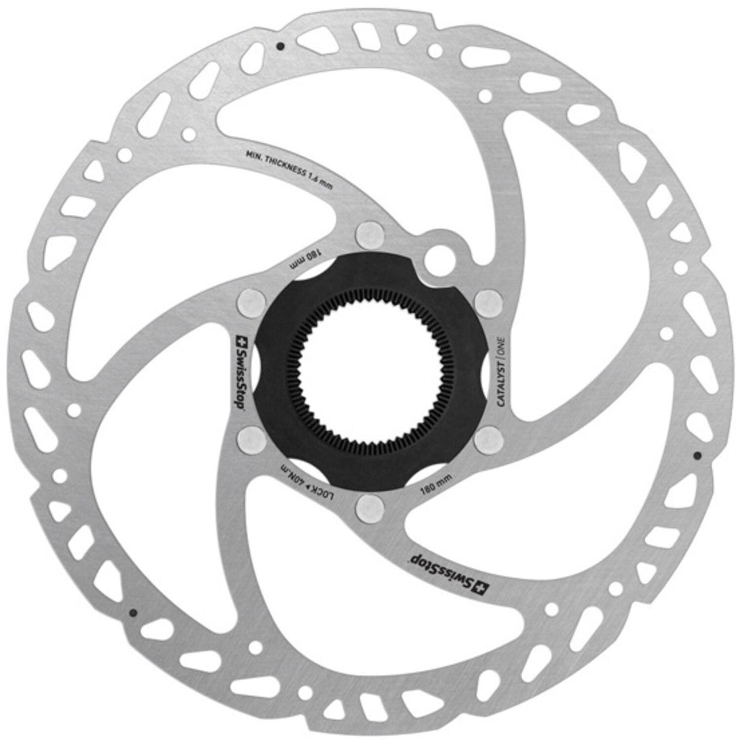 Swissstop Swissstop Disc de freno Catalyst One Centerlock 180 mm