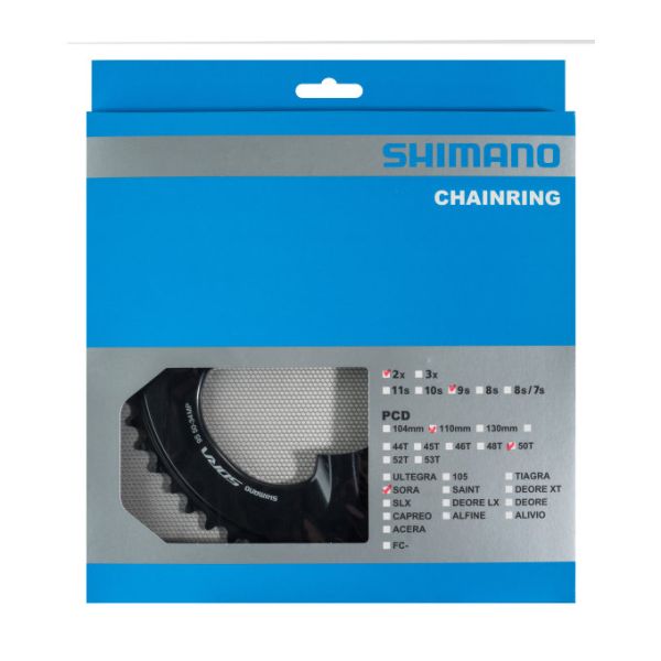 Shimano kettingblad 50t sora fc-r3000 - 9 speed