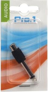 Enzo pro-1 adattatore audio jack 6.3 -> tulip contra mono 9215000