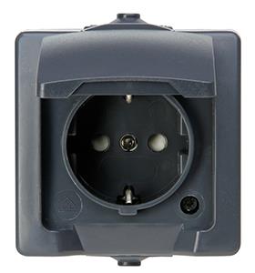 Presa da parete Kopp swd ra antracite - 4628220