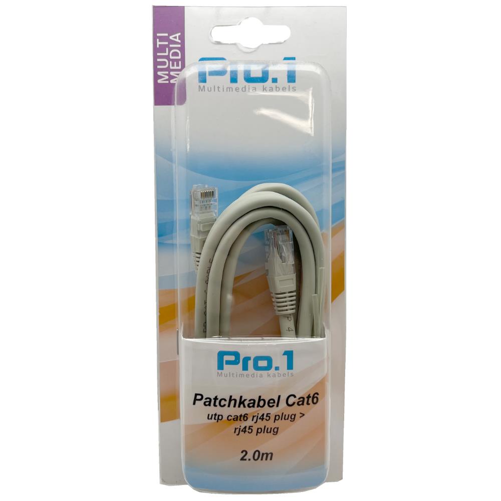 Cavo patch Enzo pro-1 utp cat6 2,0 metri 9280120
