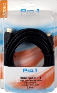 Cavo HDMI Enzo pro-1 maschio a mini HDMI 5 metri - 9285044