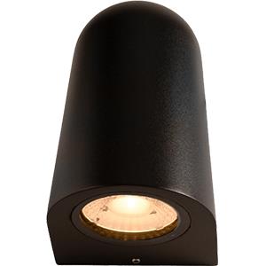 Lampada da parete Tronix LED 5.8w piramide nero 2700k - 5082000