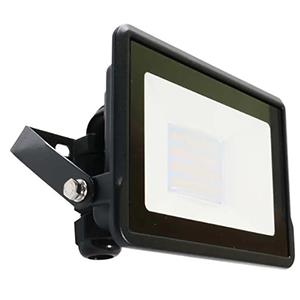 Lampada da cantiere V-tac LED 20w 6500k nera + ingresso cavo - 9332115