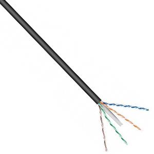 Enzo utp cat6 box 100 m grigio solido set da esterno - 1381540