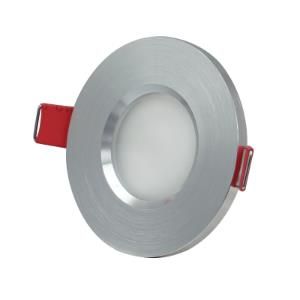 Foco empotrable Tronix fijo redondo 84mm aluminio cepillado ip65 - 5011010