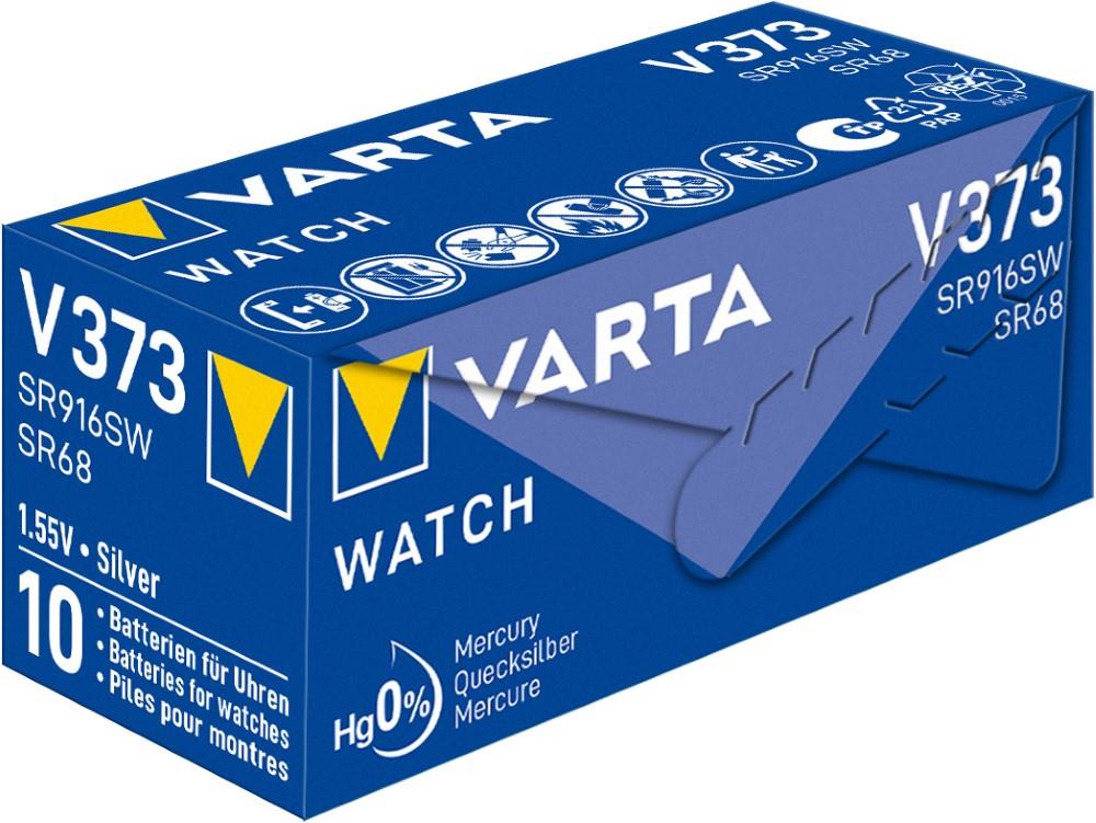 Varta 373 SR916 10 pezzi in una scatola