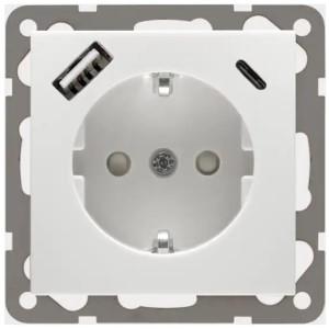 Peha badora lw enchufe ra + usb + usb-c - 4603002