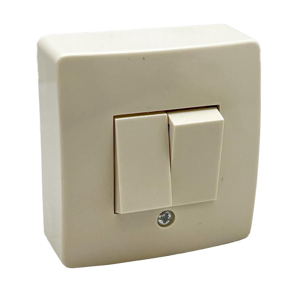 Interruttore da parete Peha serie peha crema - 4663020