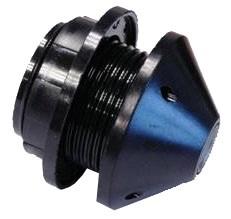 Portalampada Enzo e27 nero con collare + ghiera 6043000