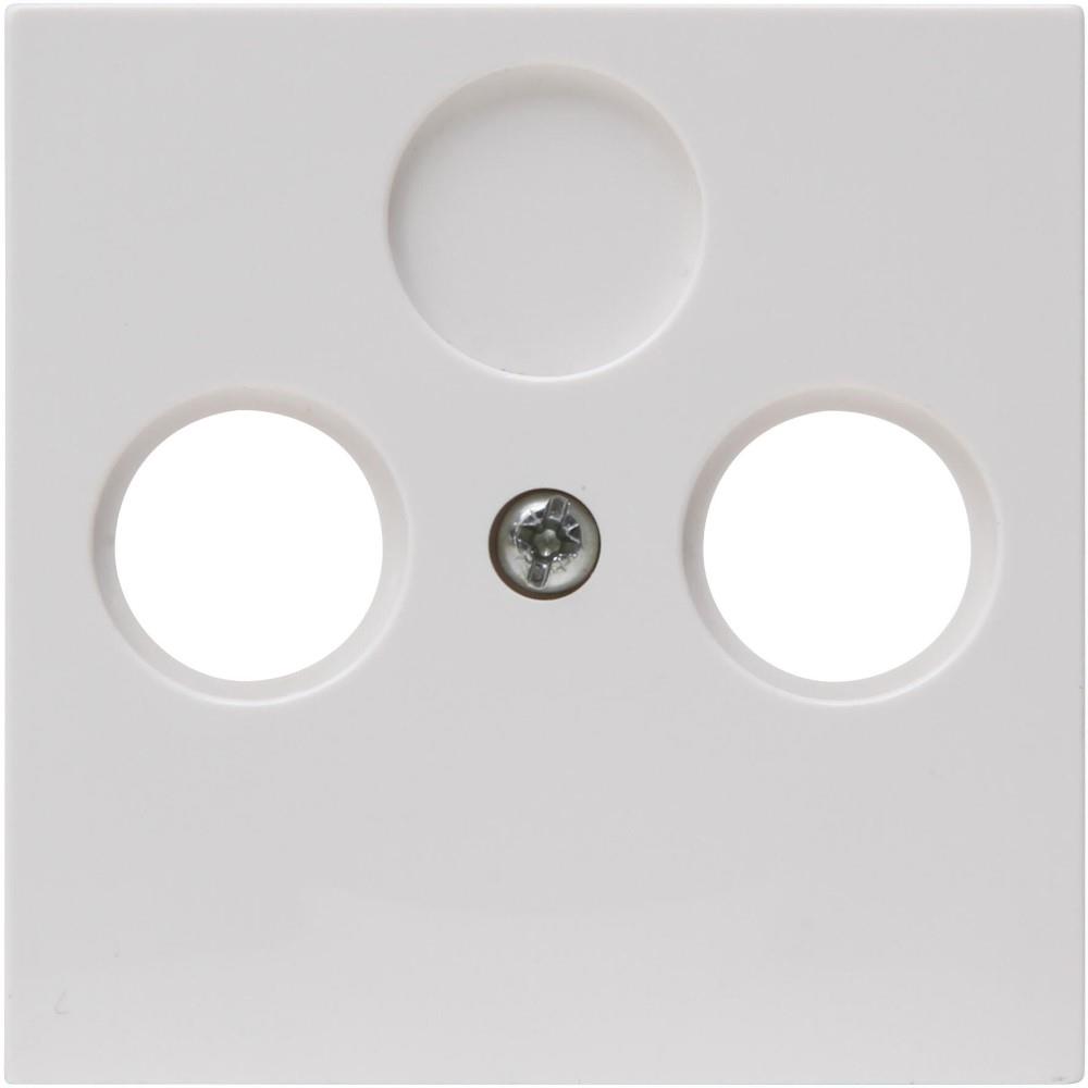 Enzo kopp hk07 marco de cubierta blanco para coaxial 4622040