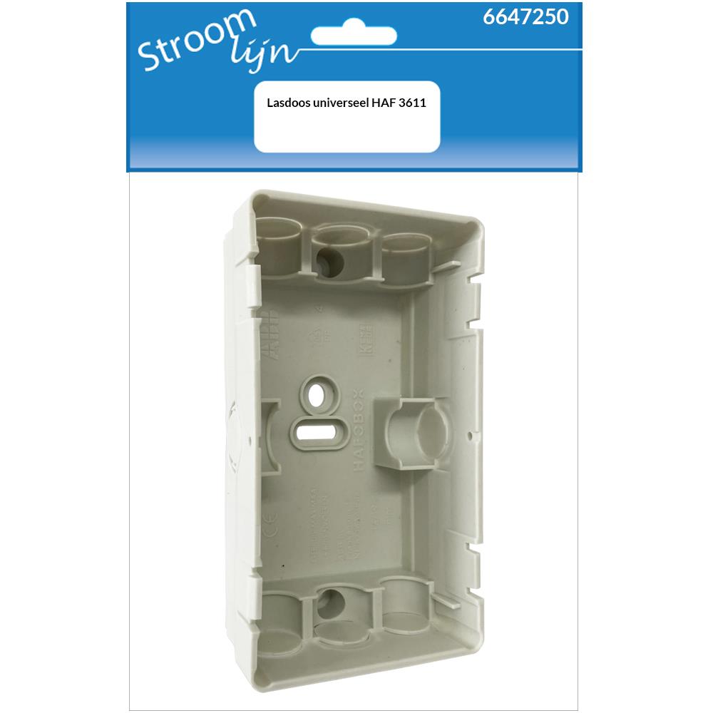 Scatola di giunzione universale haf 3611 - 6647250