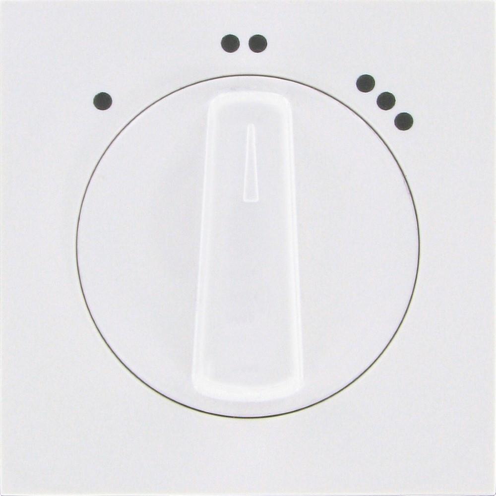 Kopp hk07 placa blanca pura mate + botón interruptor de 3 posiciones - 4624080