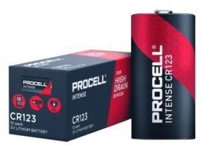 Duracell procell bateria litio intensa cr123a 3v caja (10) - 3015190