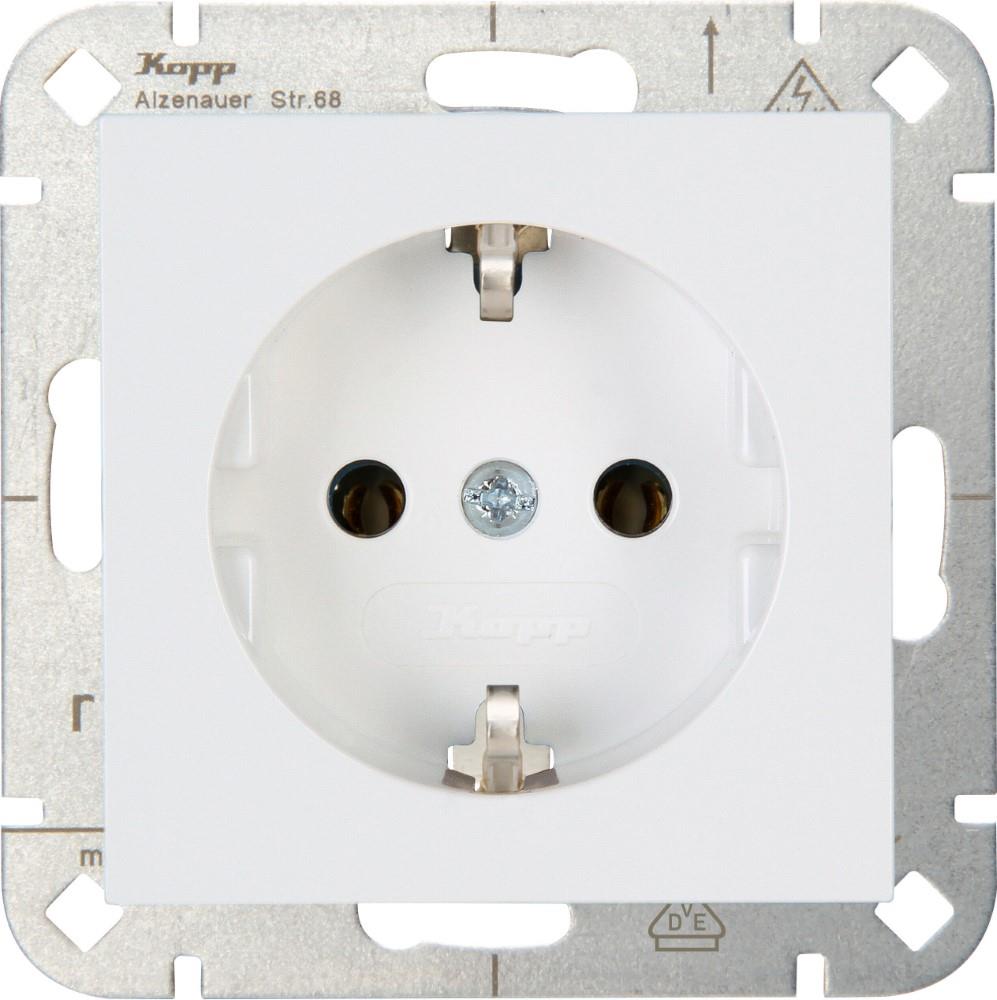 Presa da incasso Kopp hk07 bianco puro opaco ra - 4624100