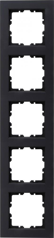 Kopp hk07 cornice di copertura a 5 pieghe antracite - 4623240