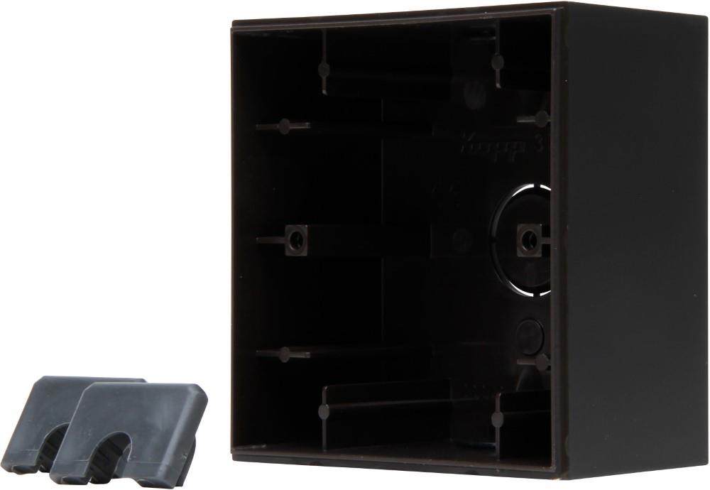 Scatola da parete Kopp hk07 nero opaco puro a 1 via - 4624800
