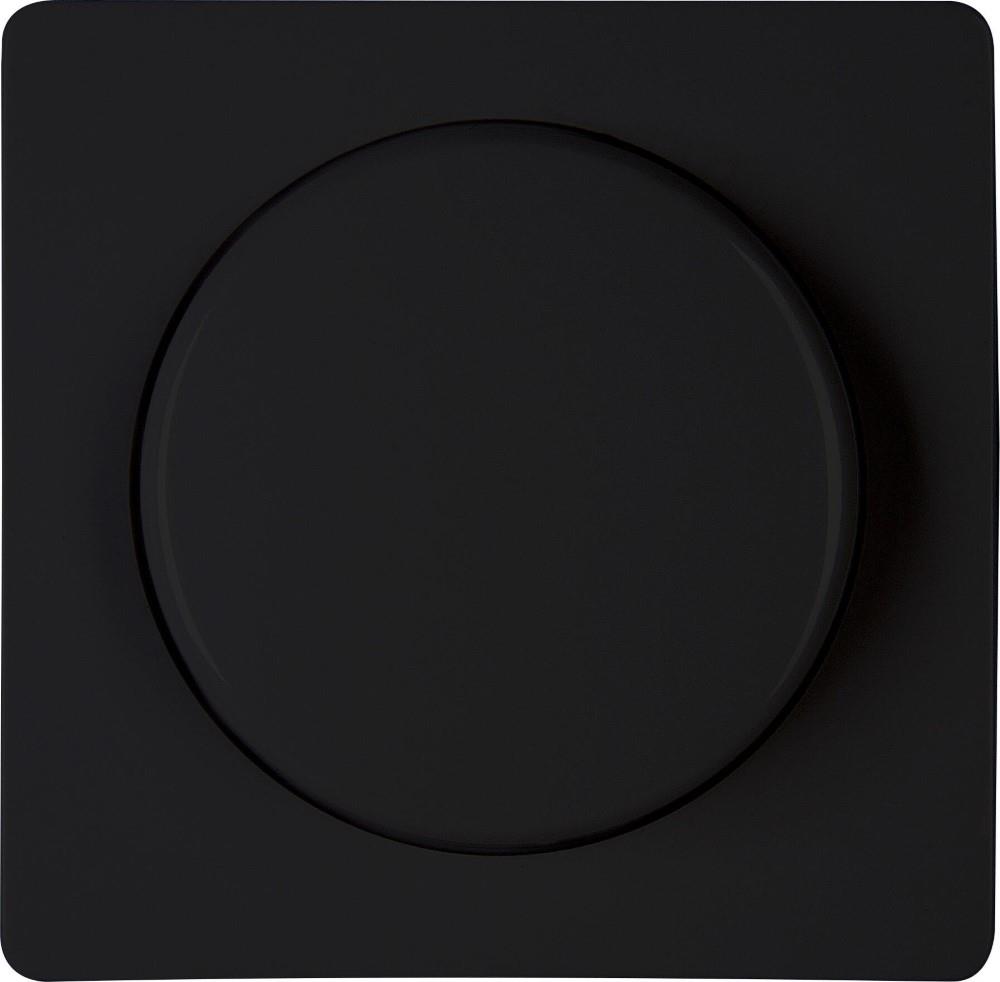 Placca Kopp hk05 nero opaco + pulsante dimmer - 4621630