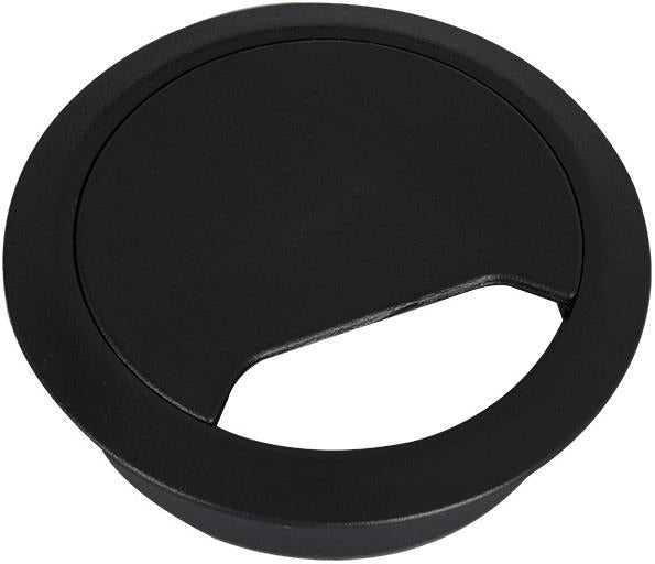Passacavo Enzo nero diametro 60mm 1400952