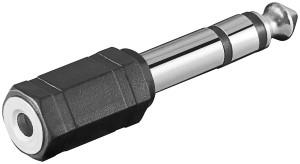 Adattatore Goobay 3,5 mm jack> 6,35 mm jack