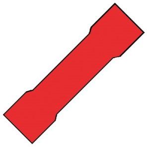 Conector de terminal de cable Enzo rojo 4433050