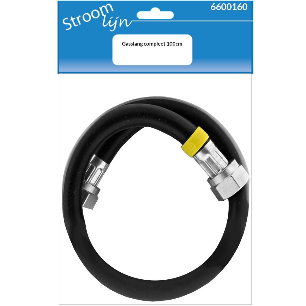 Tubo gas Streamline completo 100 cm. -6600160