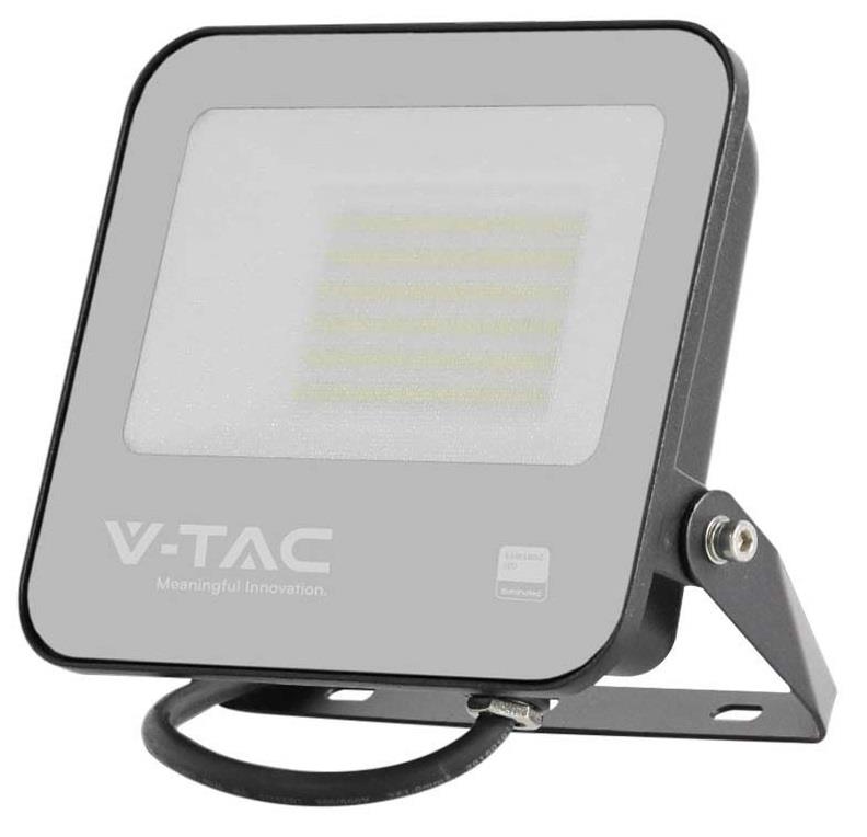 Lampada da costruzione a LED V-tac | 50w| 3000k | nero | 5740lm | slimline pro - 9332035