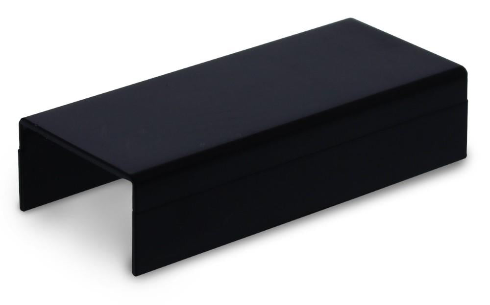 Canalit system25 pieza de acoplamiento con pieza inferior 25x13mm negro - 4745720