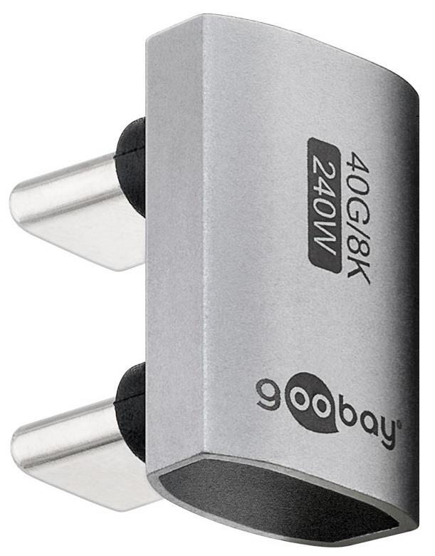Adattatore USB-C Goobay | maschio maschio | forma a u | Adattatore 180 gradi - 9550437